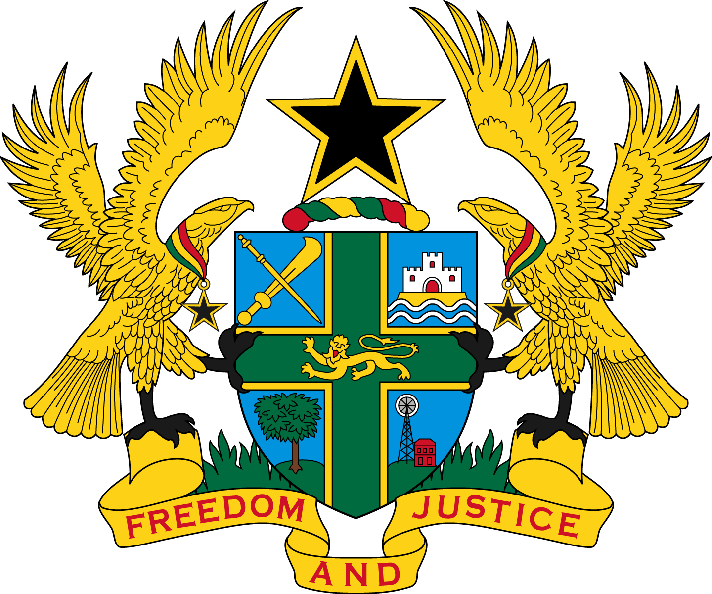Ghana Coat of Arms